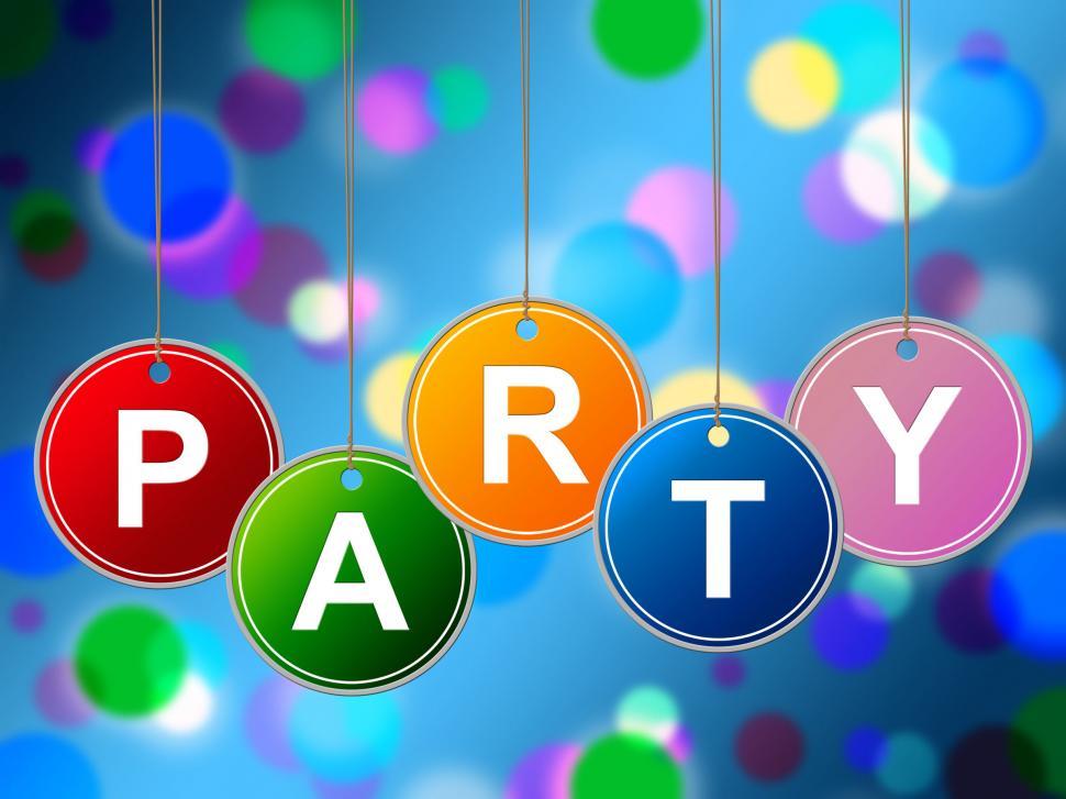 Free Image of Party Kids Means Fun Cheerful And Youth 