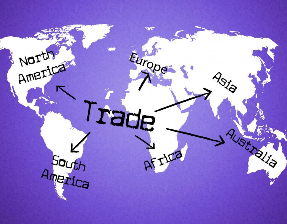Free Image of Worldwide Trade Represents Buy Corporation And E-Commerce 