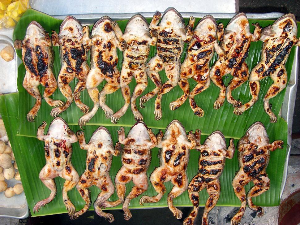 Free Image of Cooked Frogs 