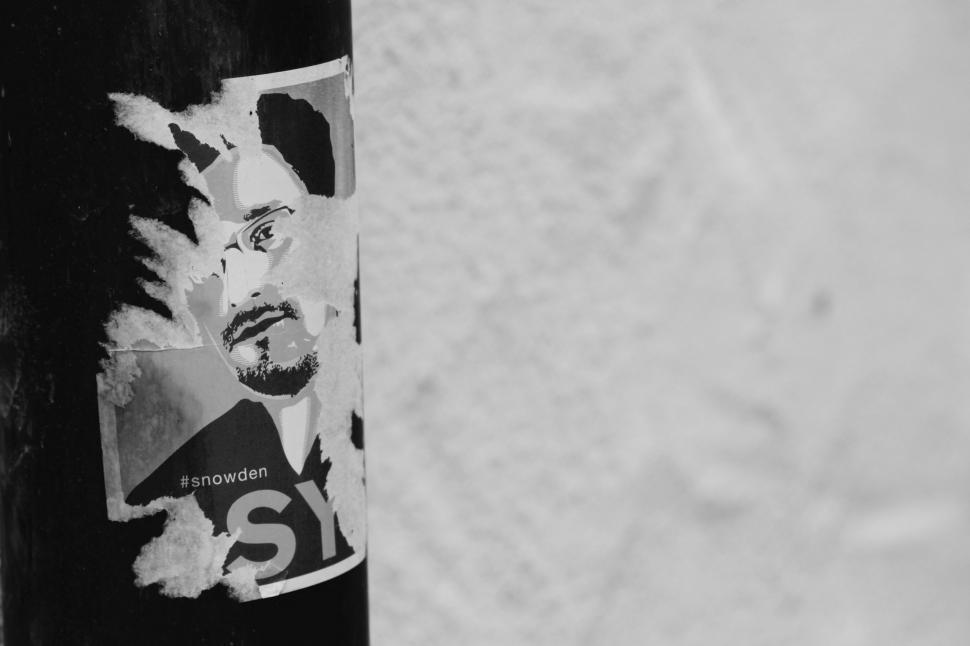 Free Image of Mans Face Printed on Wine Bottle 