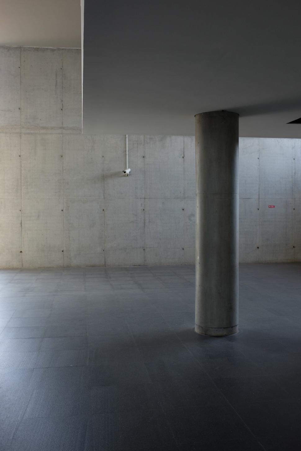 Free Image of Empty Room With Concrete Walls and Columns 
