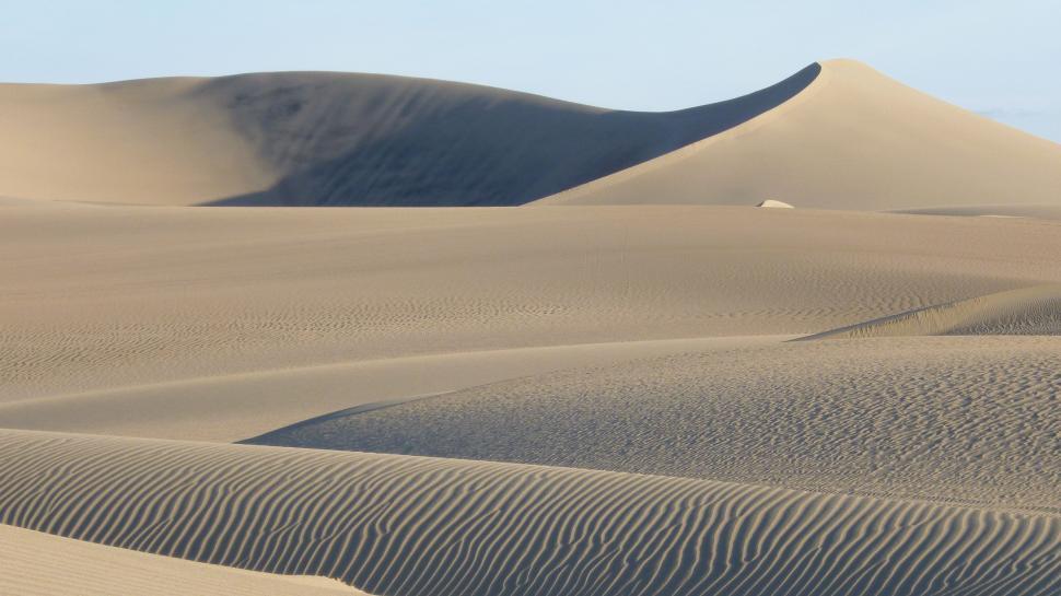 Free Image of Group of Sand Dunes in the Desert 