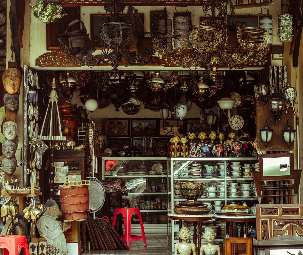 Free Image of Variety of Items in a Store 