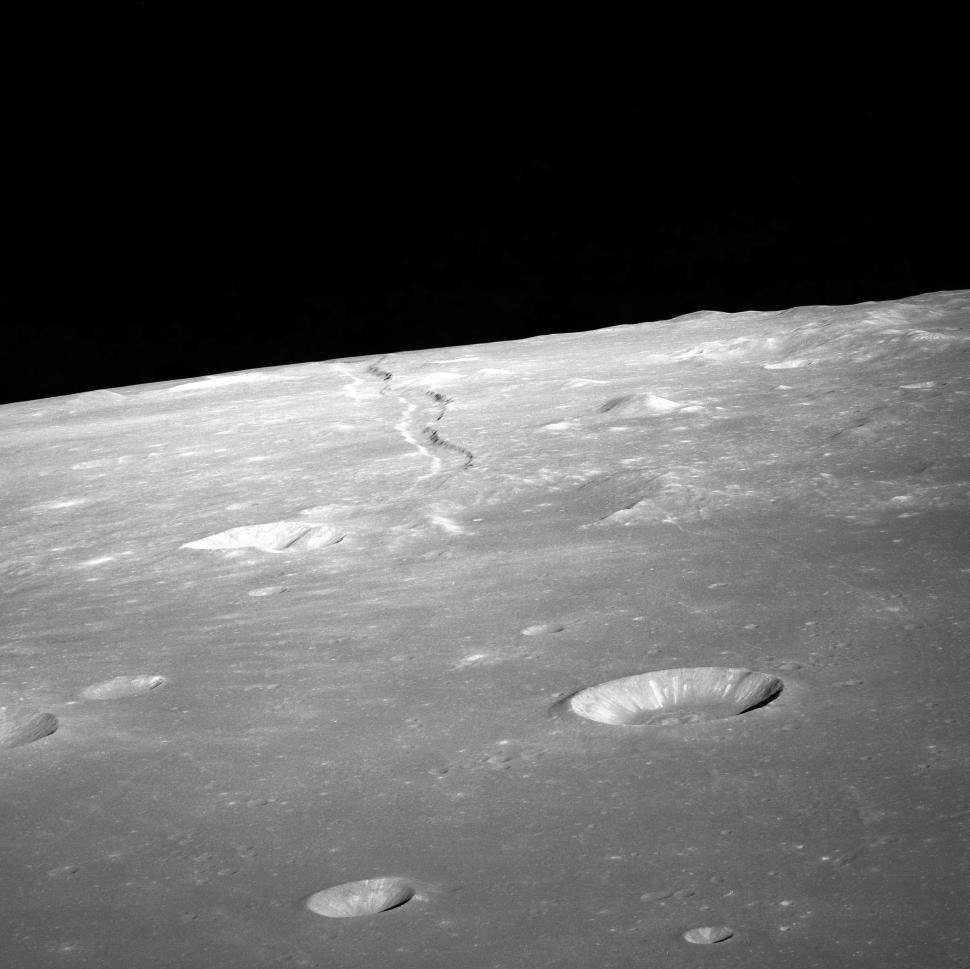 Free Image of View of the Moon From the Surface of the Moon 