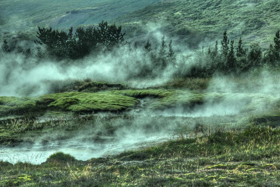 Free Image of Majestic Horse Emitting Steam in Field 