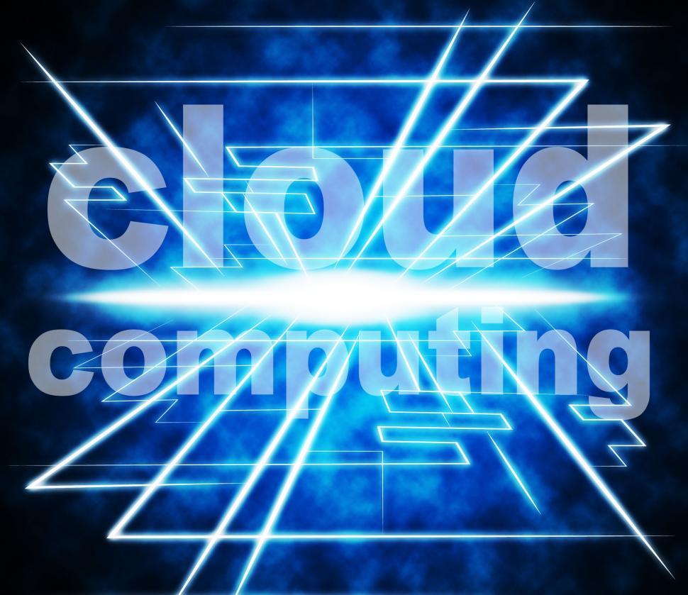 Free Image of Cloud Computing Shows Network Server And Communication 