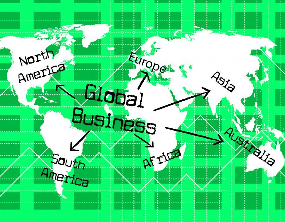 Free Image of Global Business Indicates Globalize Commerce And Globe 