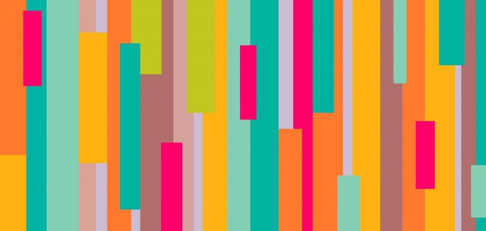 Free Image of Colorful abstract rectangular pattern 