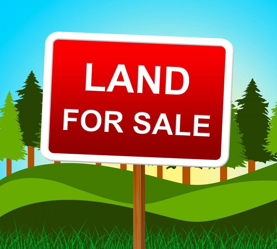 Free Image of Land For Sale Means Real Estate Agent And House 