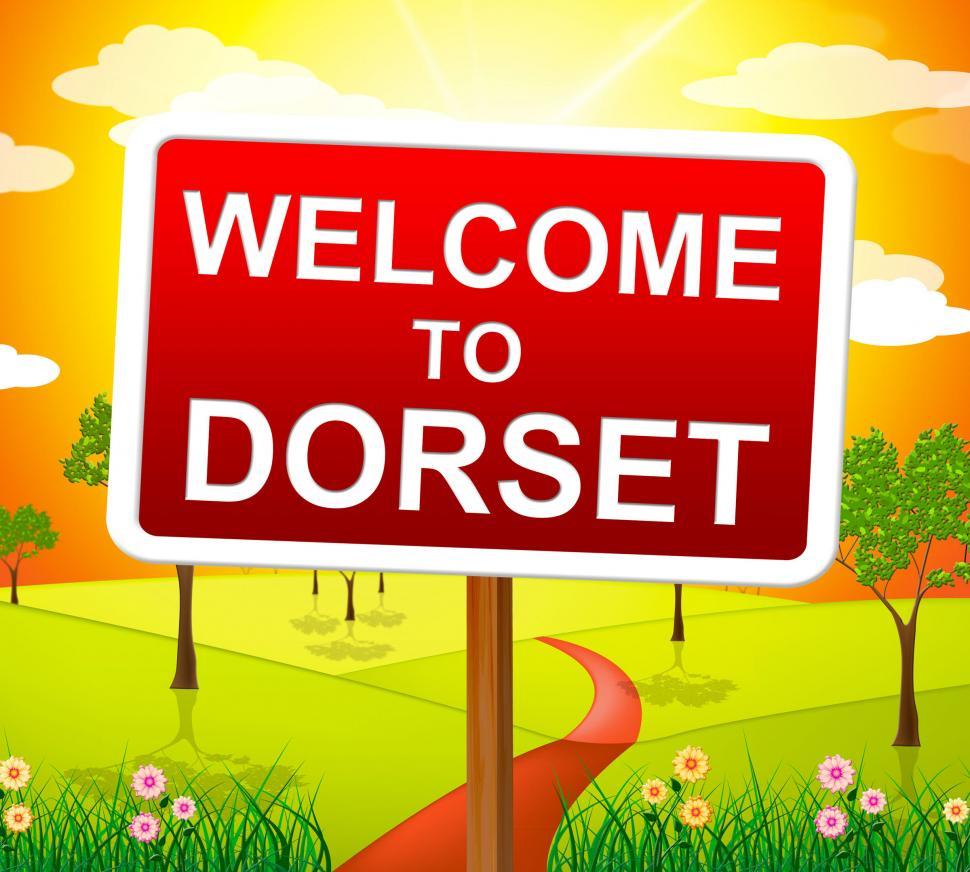 Free Image of Welcome To Dorset Represents United Kingdom And Uk 