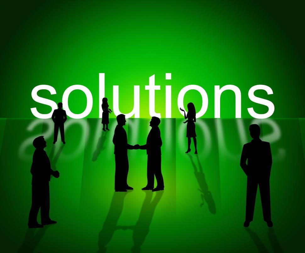 Free Image of Solutions Business Shows Company Resolution And Successful 