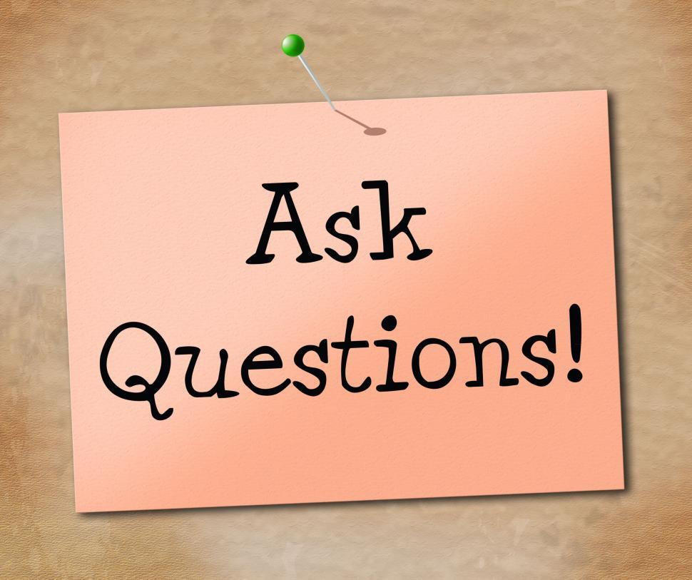 Free Image of Ask Questions Means Faqs Information And Assistance 