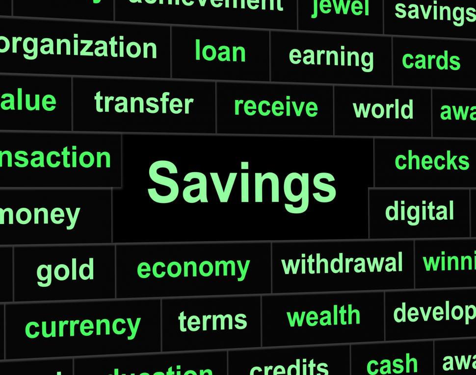 Free Image of Savings Saved Indicates Financial Investment And Money 