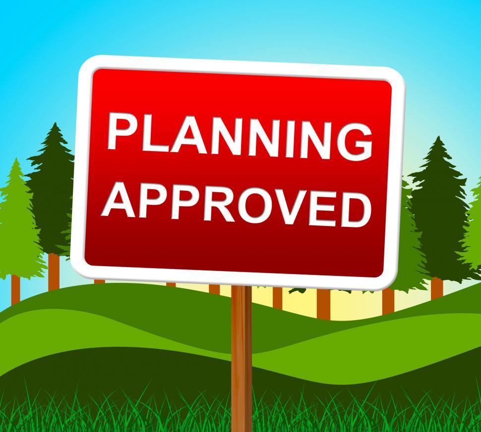 Free Image of Planning Approved Means Plans Assurance And Verified 