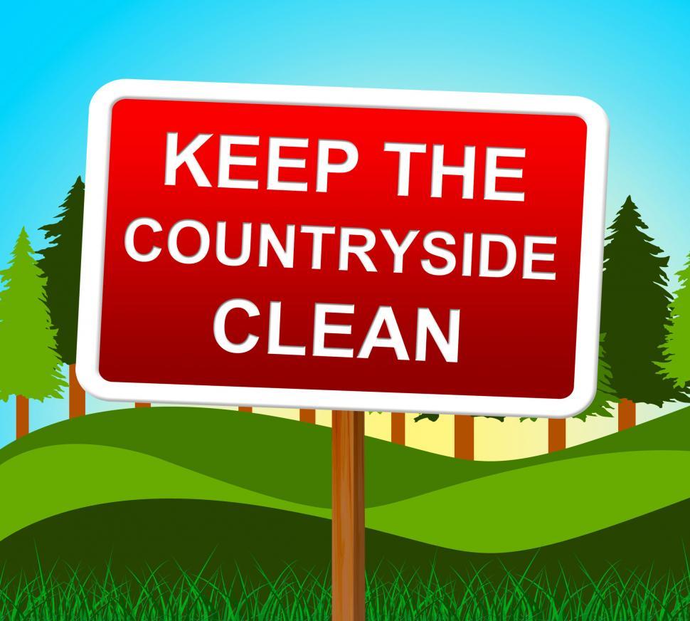 Free Image of Keep Countryside Clean Represents Untouched Environment And Land 
