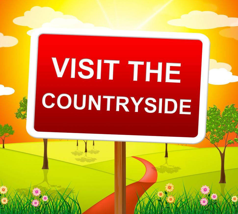Free Image of Visit The Countryside Represents Environment Picturesque And Out 