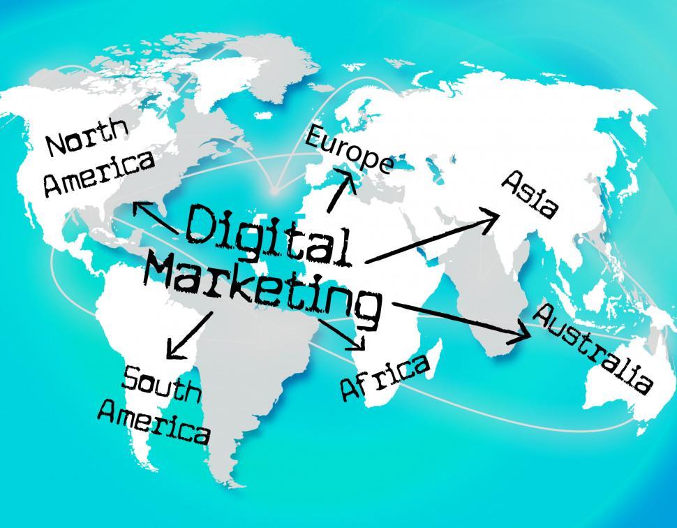 Free Image of Digital Marketing Indicates Tech Technology And Selling 
