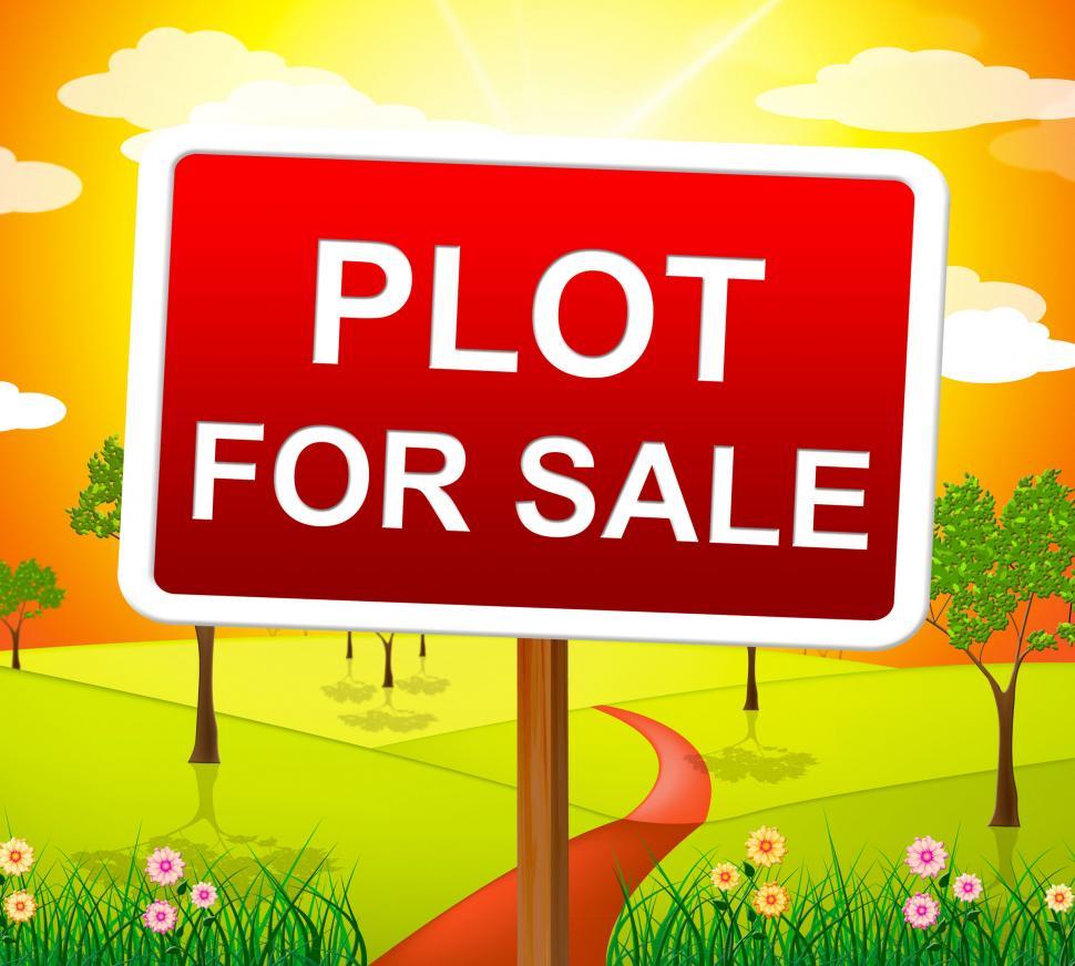 Download Free Stock Photo of Plot For Sale Indicates Real Estate Agent And Acres 