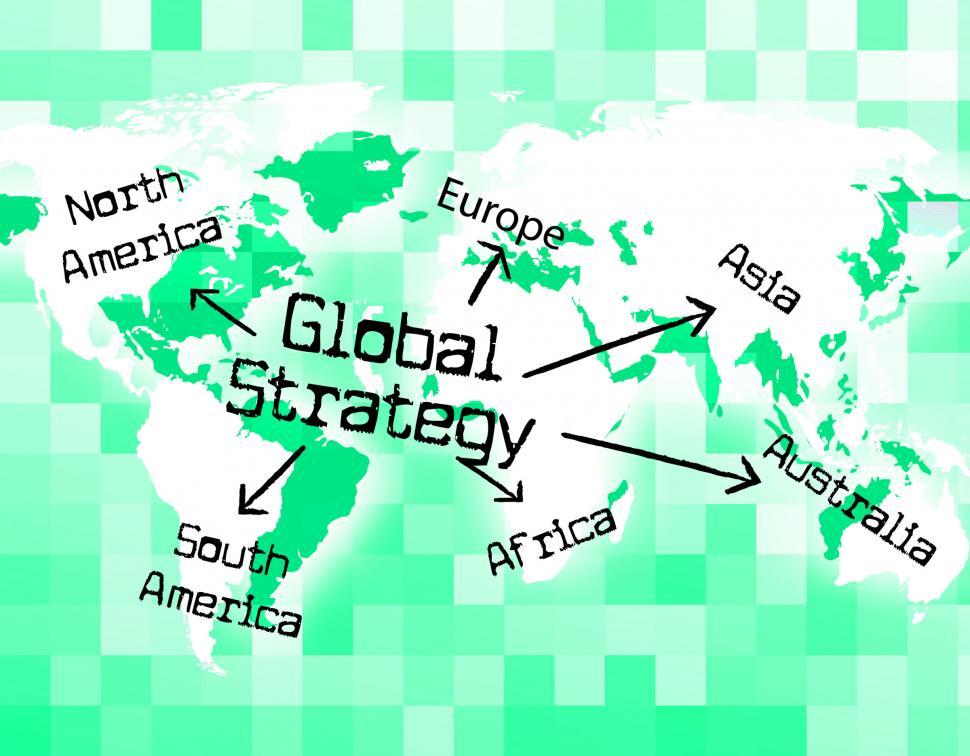 Free Image of Global Strategy Shows Globally Innovation And Planet 