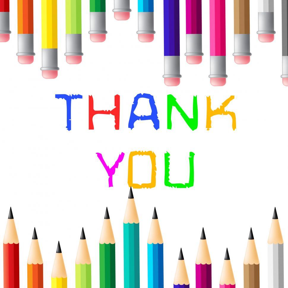 Free Image of Thank You Shows Many Thanks And Grateful 