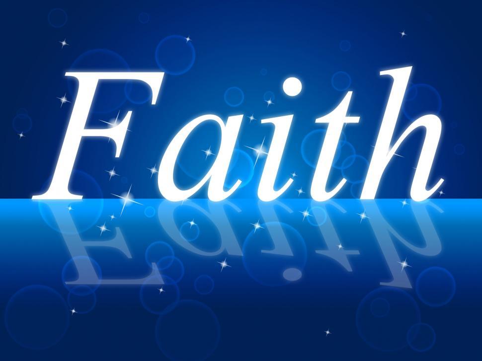 Free Image of Trust Faith Indicates Believe In And Trustful 