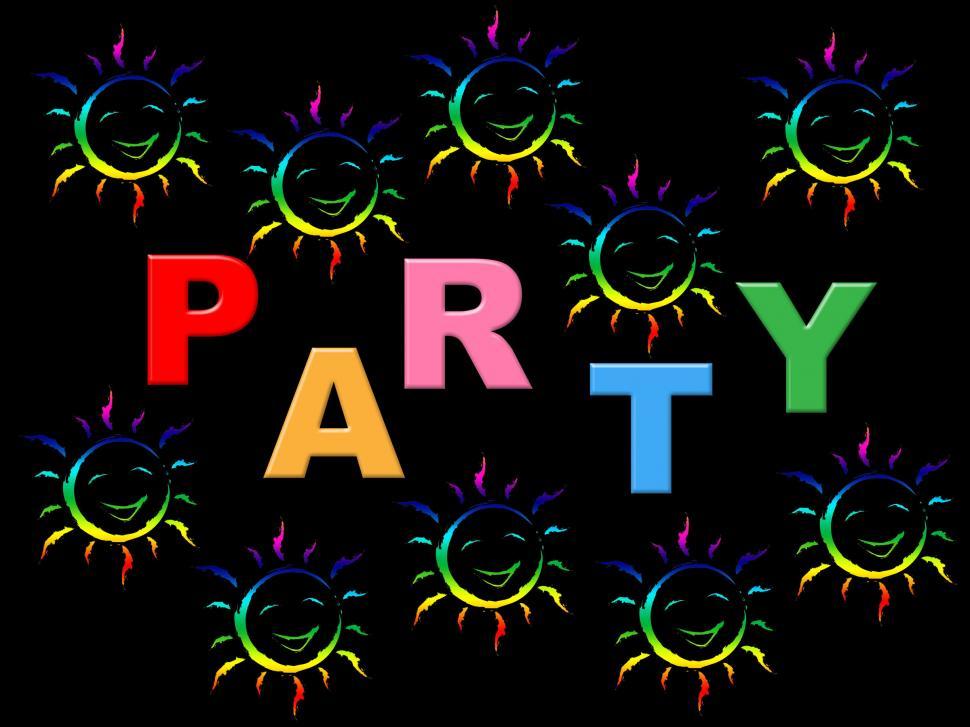 Free Image of Joy Party Represents Celebrations Happiness And Positive 