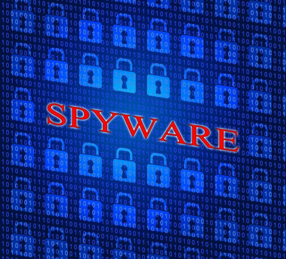 Download Free Stock Photo of Hacked Spyware Shows Hacking Cyber And Theft 