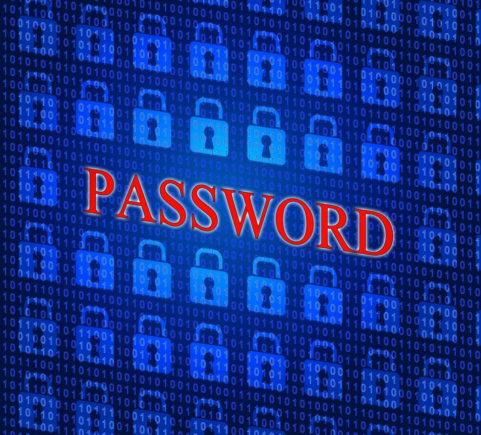 Free Image of Password Security Shows Sign In And Access 