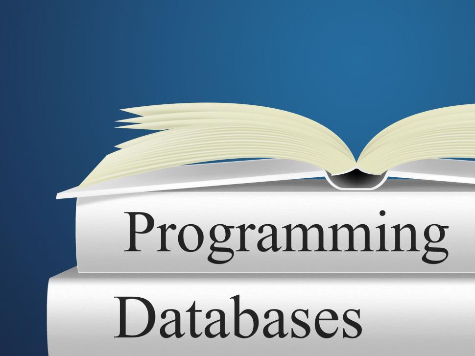 Free Image of Databases Programming Indicates Software Design And Application 
