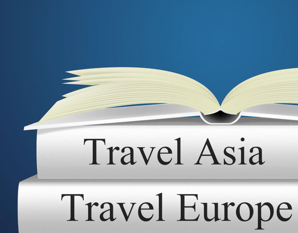 Free Image of Europe Books Indicates Travel Guide And Asian 