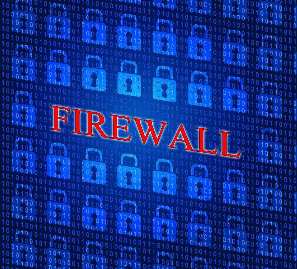 Free Image of Security Firewall Indicates No Access And Defence 