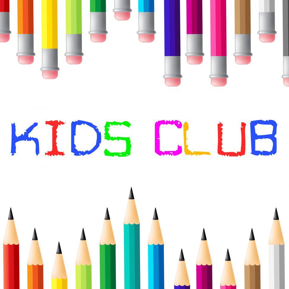 Free Image of Kids Club Means Apply Toddlers And Youngsters 