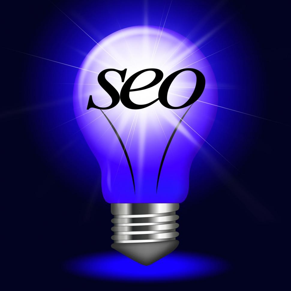 Free Image of Internet Seo Shows World Wide Web And Search 