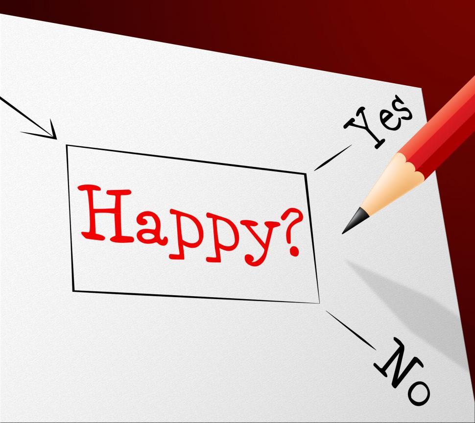 Free Image of Happy Choice Represents Joy Cheerful And Alternative 