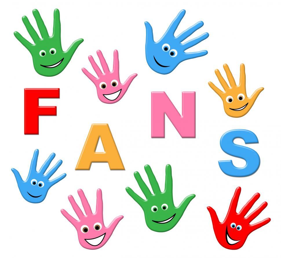 Free Image of Kids Fans Means Social Media And Youth 