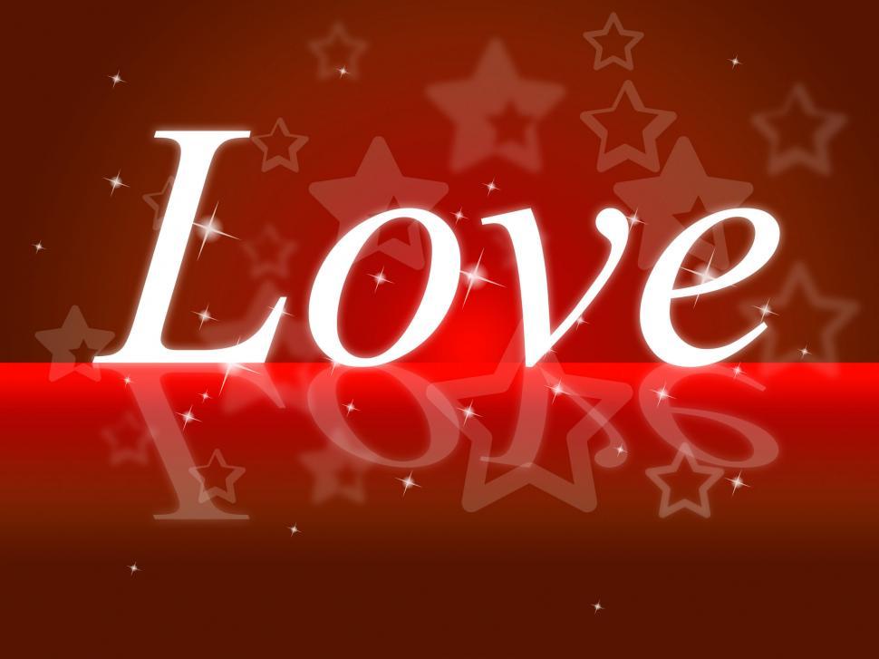 Free Image of Love Word Represents Devotion Heart And Tenderness 