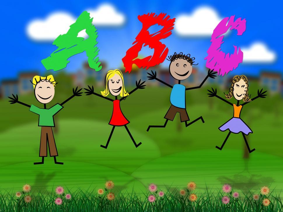 Free Image of Abc Education Means Kids Alphabet And Alphabetical 