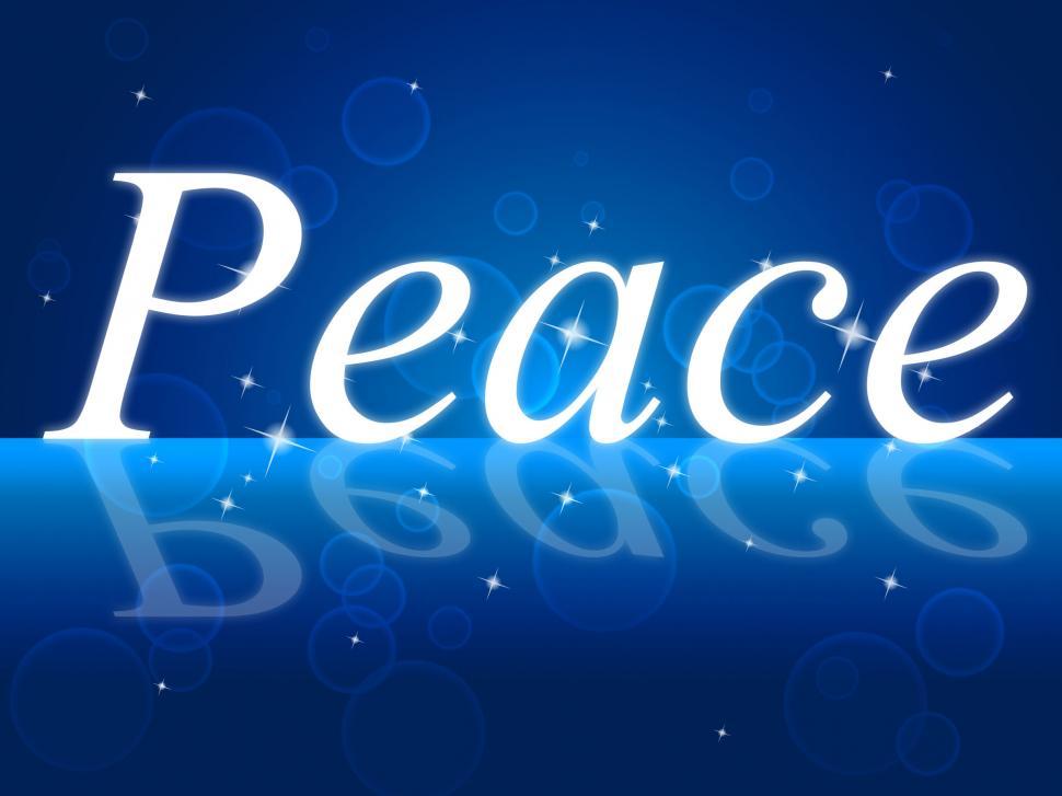 Free Image of Peace Relaxation Represents Love Not War And Calm 