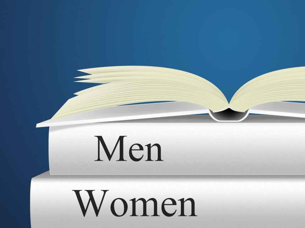 Free Image of Women Books Means Woman Fiction And Lady 