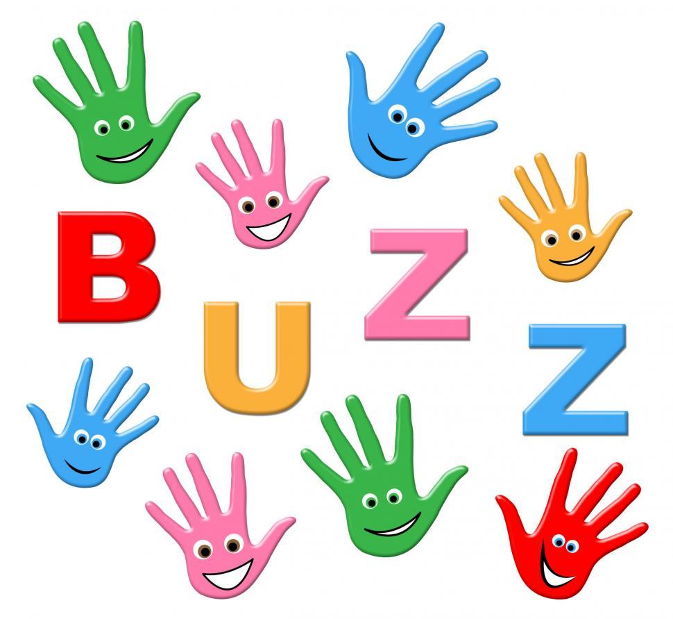 Free Image of Kids Buzz Means Public Relations And Childhood 