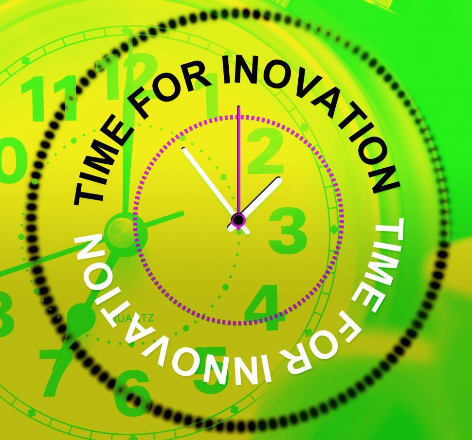 Free Image of Time For Innovation Represents Concepts Inventions And Thoughts 