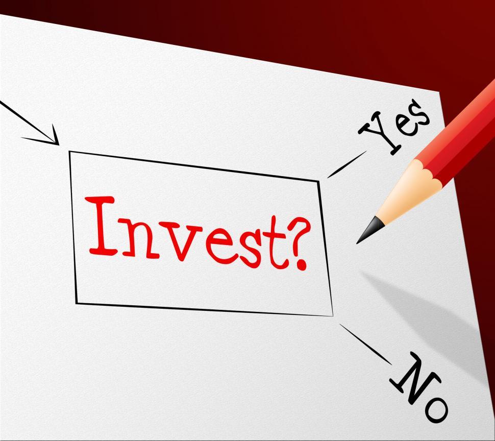 Free Image of Invest Choice Shows Return On Investment And Alternative 