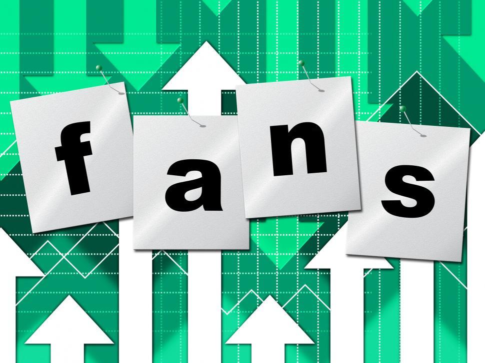 Free Image of Online Fans Represents World Wide Web And Follower 