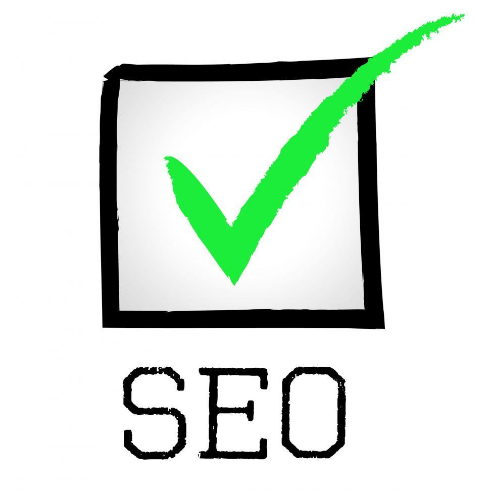 Free Image of Seo Tick Shows Passed Online And Search 