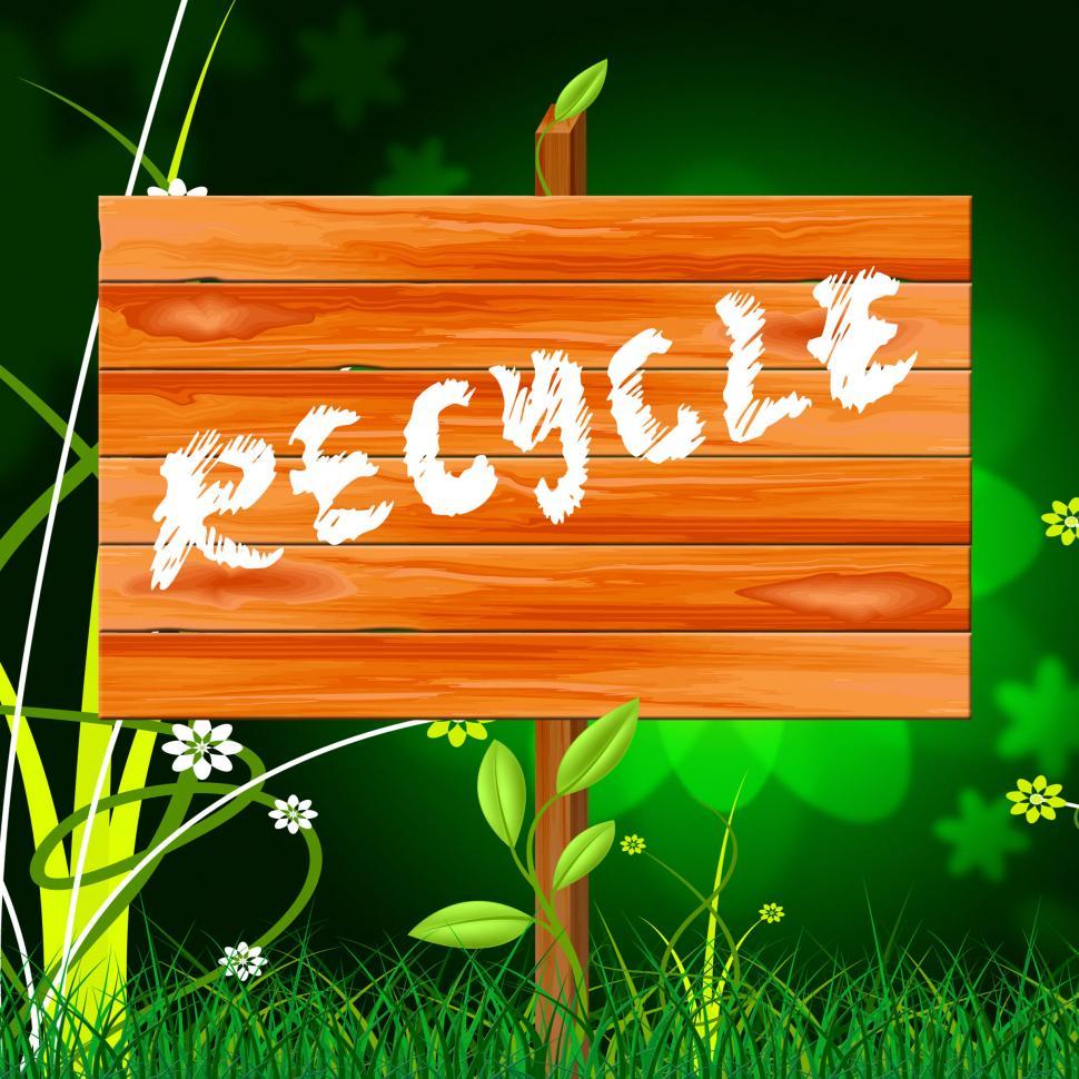 Free Image of Recycle Recyclable Means Eco Friendly And Bio 