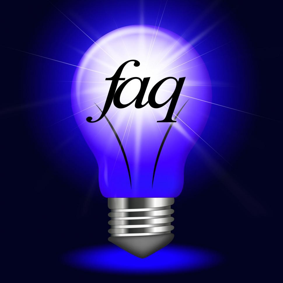Free Image of Faq Questions Represents Information Questioning And Assistance 