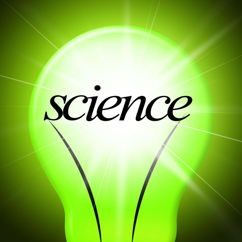 Free Image of Lightbulb Science Represents Physics Bright And Biology 
