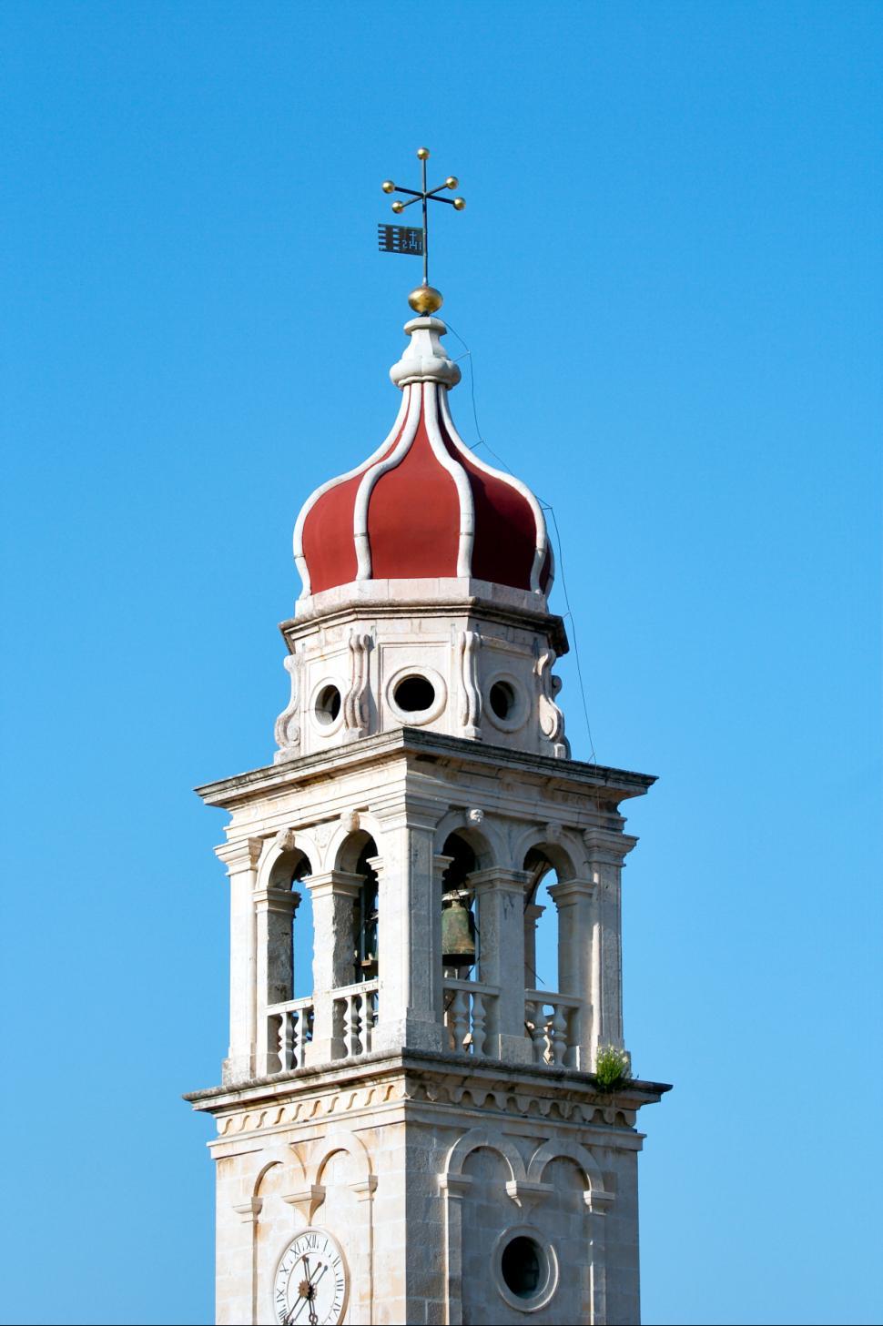 Free Image of Baroque church tower 