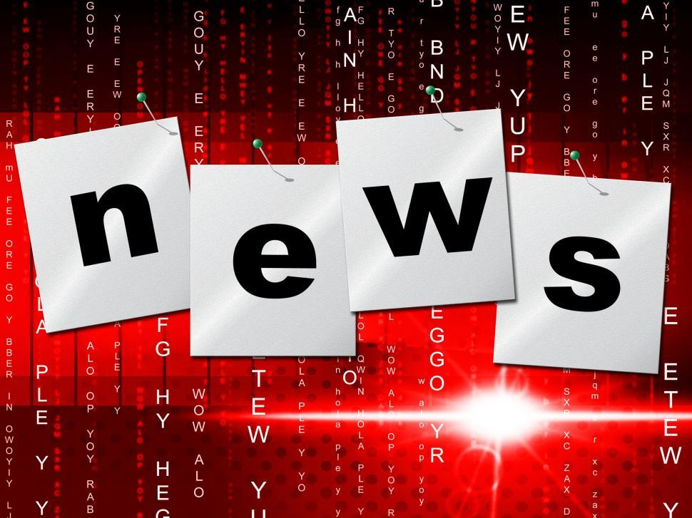 Free Image of News Media Shows Radios Article And Headlines 