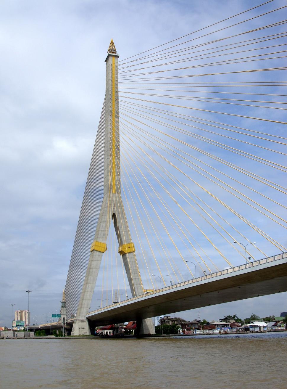 Free Image of Rama VIII Bridge, Bangkok 